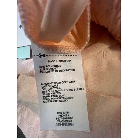 DSG Girls Mid Rise Fashion Short Peach Milk Large - Picture 7 of 9